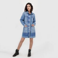 KONTAKT - Robe Chemise Femme En Jeans - COURTNEY 243 - Drest
