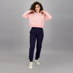 Kontakt - Jogger Slim Femme En Molleton - BLEU MARINE - Drest -Pas Cher Mode Séduisante Magasin 05 010 35 008 K015 S Jogger slim femme Bleu Marine S