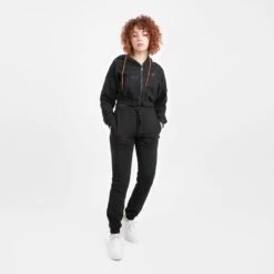 Kontakt - Jogger Slim Femme En Molleton - Noir - Drest