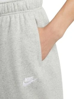 Nike - Pantalon De Survêtement Mi-haut En Molleton Sportswear Club Gris - Drest -Pas Cher Mode Séduisante Magasin 196149297873 alt3