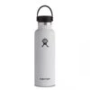 Hydro Flask - 24 Oz Bouche Standard Avec Capuchon Flexible Blanc - Drest