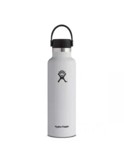 Hydro Flask - 24 Oz Bouche Standard Avec Capuchon Flexible Blanc - Drest