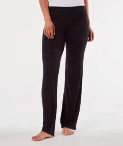 ETAM - Pantalon Fluide Taille Haute - NOIR - Drest