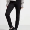 Lindex Femme - JONNA Pantalon Slim Taille Black - Drest