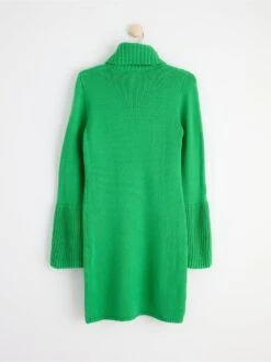 Lindex Femme - Robe En Maille à Manches évasées Strong Green - Drest -Pas Cher Mode Séduisante Magasin 8511283 6859 PS B
