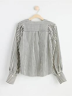 Lindex Femme - Chemisier à Manches Bouffantes Light Beige - Drest -Pas Cher Mode Séduisante Magasin 8514490 7403 PS B