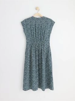 Lindex Femme - Robe Midi Manches Courtes à Navy - Drest -Pas Cher Mode Séduisante Magasin 8551859 2150 PS B