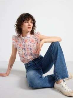 Lindex Femme - Blouse Sans Manches à Coral - Drest -Pas Cher Mode Séduisante Magasin 8560931 6813 PS MP