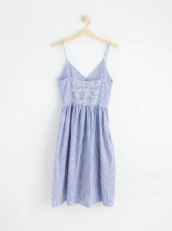 Lindex Femme - Robe Sans Manches - Mini-robe à Bretelles En Blue - Drest -Pas Cher Mode Séduisante Magasin 8577928 6838 PS B