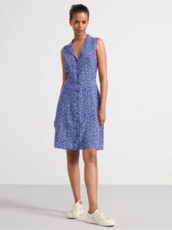Lindex Femme - Mini-robe Sans Manches à Blue - Drest -Pas Cher Mode Séduisante Magasin 8592210 8579 PS ME