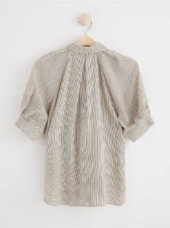 Lindex Femme - Chemisier à Manches Light Beige - Drest -Pas Cher Mode Séduisante Magasin 8619125 1230 PS B