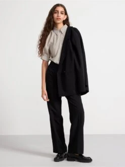 Lindex Femme - Chemisier à Manches Light Beige - Drest -Pas Cher Mode Séduisante Magasin 8619125 1230 PS MP