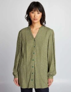 Kiabi Femme - Chemisier Imprimé - ME_AOPGEOM - Drest