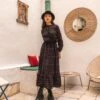 Guya Gang - Bohemian Lumberjack Dress - Drest