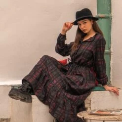 Guya Gang - Bohemian Lumberjack Dress - Drest -Pas Cher Mode Séduisante Magasin Bohemian Lumberjack Dress 2