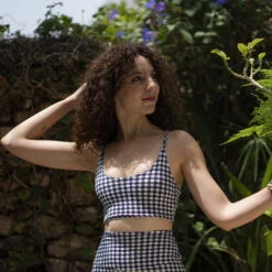 Guya Gang Femme - Soutien-Gorge Échancré Yoga Vichy - Drest