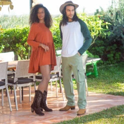 Guya Gang Femme - Robe Mini Ranch Terracotta - Drest