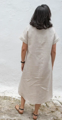 Zazou - Robe Jebba - Sable Irisé - Drest -Pas Cher Mode Séduisante Magasin IMG 7708