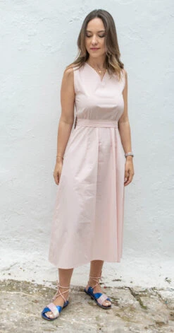 Zazou - Robe Saint Trop -Rose Bébé - Drest