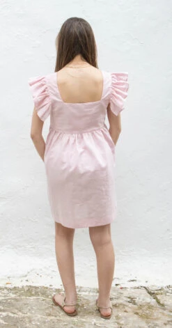 Zazou - Robe Chrysalide - Rose Dragée - Drest -Pas Cher Mode Séduisante Magasin IMG 7867