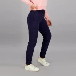 Kontakt - Jogger Slim Femme En Molleton - BLEU MARINE - Drest -Pas Cher Mode Séduisante Magasin JOGGER SLIM FEMME EN MOLLETON 3