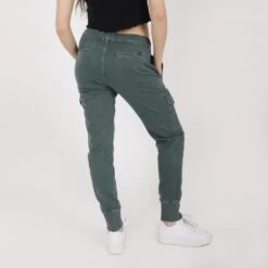 Kontakt - Jogger Cargo Femme - Vert Militaire - Drest -Pas Cher Mode Séduisante Magasin Jogger cargo femme 4 1