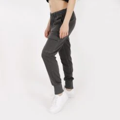 Kontakt - Jogger Cargo Femme - Noir - Drest -Pas Cher Mode Séduisante Magasin Jogger femme avec poches cargo 2