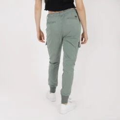 Kontakt - Jogger Cargo Femme - Vert - Drest -Pas Cher Mode Séduisante Magasin Jogger femme avec poches cargo 4