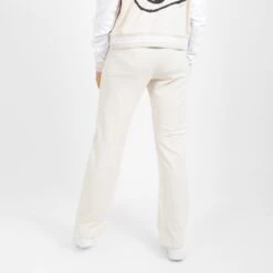 Kontakt - Jogger Femme Jambe Droite Avec Poches Plaquées - Beige - Drest -Pas Cher Mode Séduisante Magasin Jogger femme jambe droite avec poches plaquees 2