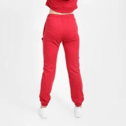 Kontakt - Jogger Slim Femme En Molleton - ROUGE - Drest -Pas Cher Mode Séduisante Magasin Jogger slim femme en molleton 5