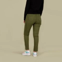 Kontakt - Pantalon Cargo Femme - Vert Militaire - Drest -Pas Cher Mode Séduisante Magasin PANTALON CARGO FEMME 1