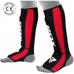 RDX - Neo Prene Shin Instep - Rouge Et Noir - Drest