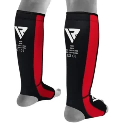 RDX - Neo Prene Shin Instep - Rouge Et Noir - Drest -Pas Cher Mode Séduisante Magasin RDXSGN T6R S M 3.jpg
