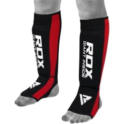 RDX - Neo Prene Shin Instep - Rouge Et Noir - Drest -Pas Cher Mode Séduisante Magasin RDXSGN T6R S M 4.jpg