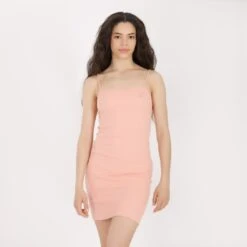 Kontakt - Robe Cotelée Femme Avec Bretelle - Drest -Pas Cher Mode Séduisante Magasin Robe cotele femme avec bretelle 2