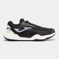 Joma Femme - CHAUSSURES T.POINT LADY 23 TERRE BATTUE - NOIR ROSE - Drest