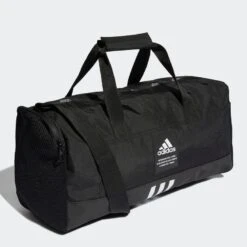 ADIDAS - SAC EN TOILE 4ATHLTS GRAND FORMAT L - Noir - Drest -Pas Cher Mode Séduisante Magasin adidas hr2927 2 hardware photography back center view white 1