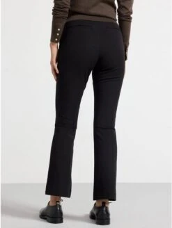 Lindex Femme - Pantalon évasé Taille Haute - Black - Drest -Pas Cher Mode Séduisante Magasin black flared high waist trousers 2