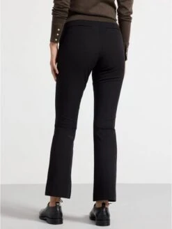 Lindex Femme - Pantalon évasé Taille Haute - Black - Drest -Pas Cher Mode Séduisante Magasin black flared high waist trousers 3