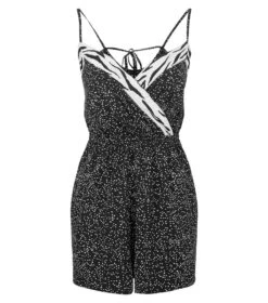 NewLook Femme - Black Spot Zebra Print Beach Playsuit - Drest -Pas Cher Mode Séduisante Magasin black spot zebra print beach playsuit 3 scaled 1