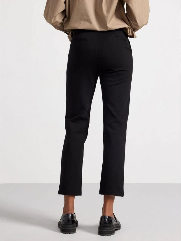 Lindex Femme - Pantalon Droit Punto - Black - Drest 4 Lindex Femme - Pantalon Droit Punto - Black - Drest – Image 4