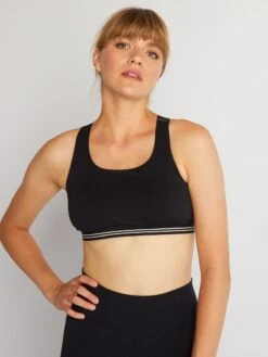 Kiabi Femme - Brassière De Sport - Noir - Drest