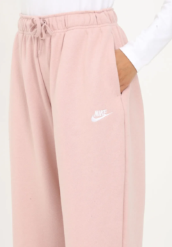 Nike - Pantalon De Survêtement Mi-haut En Molleton Sportswear Club Pink - Drest -Pas Cher Mode Séduisante Magasin bryuki zhenskie nike w nsw club flc mr os pant dq5800601 84445809673505 small11