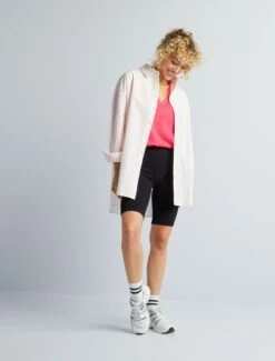 Kiabi Femme - Chemise Oversize En Popeline - Rose/blanc - Drest -Pas Cher Mode Séduisante Magasin chemise oversize en popeline roseblanc aee08 9 frf4