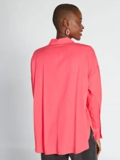 Kiabi Femme - Chemise Unie à Manches Longues - Rose - Drest 7 Kiabi Femme - Chemise Unie à Manches Longues - Rose - Drest -Pas Cher Mode Séduisante Magasin chemise unie a manches longues rose aee34 3 frb3