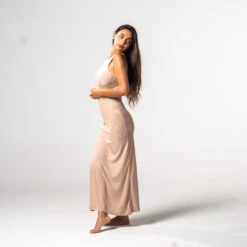 Guya Gang - Easy Fit Dress - Beige - Drest -Pas Cher Mode Séduisante Magasin fall collection 051