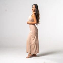 Guya Gang - Easy Fit Dress - Beige - Drest -Pas Cher Mode Séduisante Magasin fall collection 052