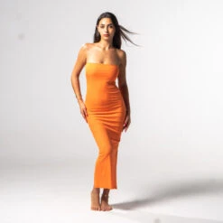 Guya Gang - Bustier Dress - Orange - Drest