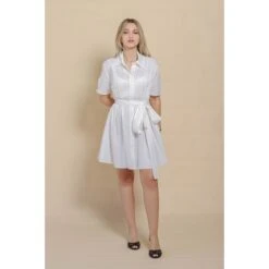 ByAura Femme - ROBE ALICE - Blanc - Drest