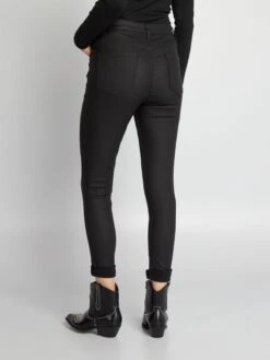 Kiabi Femme - Jean Skinny Fit / Coupe Très Ajustée - Noir - Drest -Pas Cher Mode Séduisante Magasin jean skinny fit coupe tres ajustee noir ajm90 1 frb3